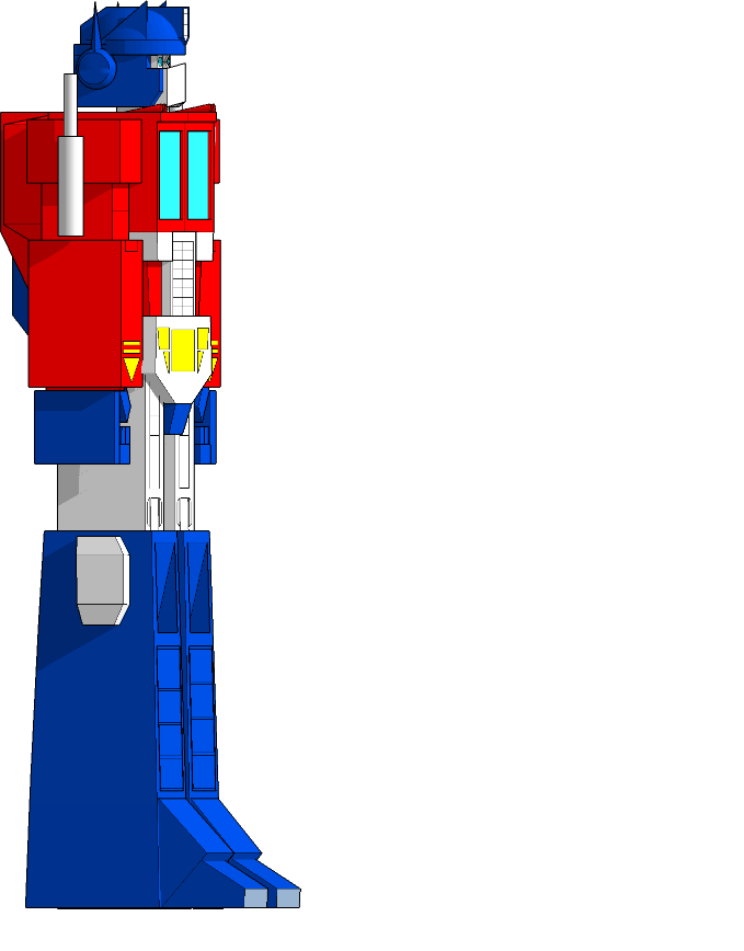 A01.1 Optimus Prime Transform Transformers Pixel Art & GANIRON BEAT
