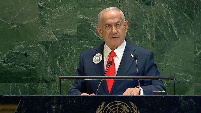 Puluhan Delegasi Walk-Out Saat Benjamin Netanyahu Berpidato di Sidang Umum PBB 2025