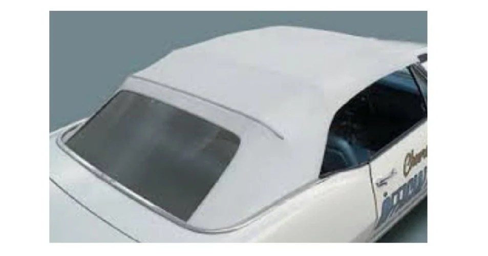 Convertible Top White 67 9f W Plastic Rr Wdw Pontiworld