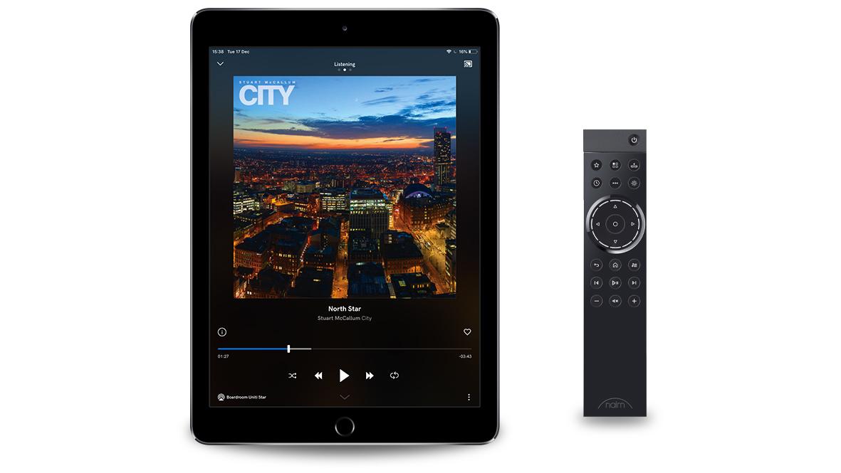 Naim äpp ja kaugjuhtimispult