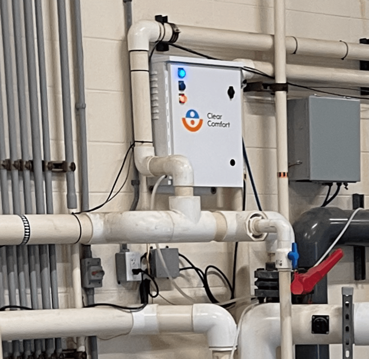 Existing heater bypass plumbing conditions