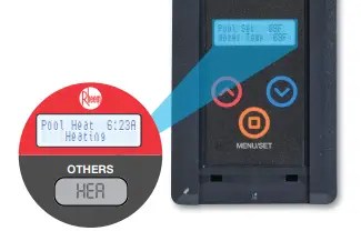 Pool heat pump controls