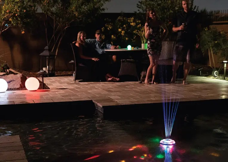 Floating Light Foutain