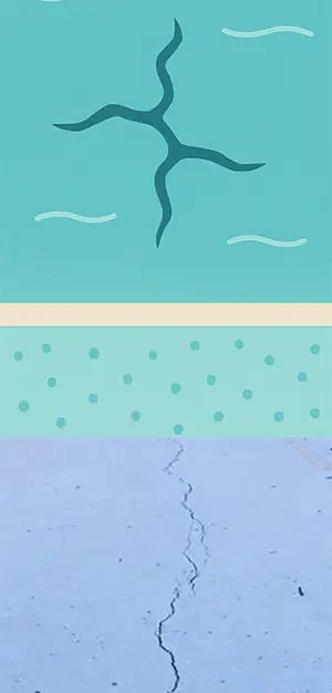 pool surface cracks