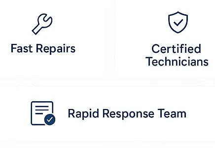 fast certified responsive technicians