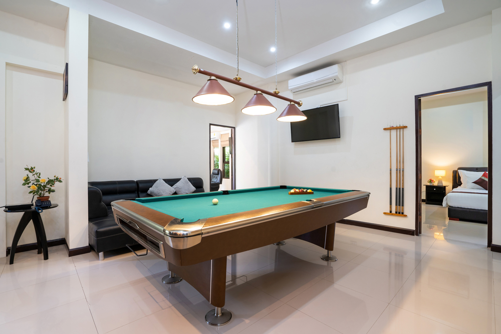 pool table size guide