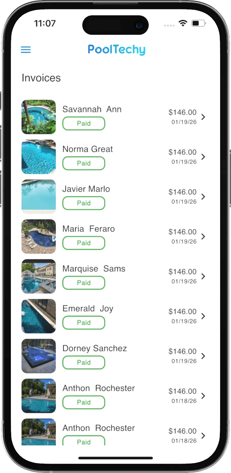 Pool Service Software