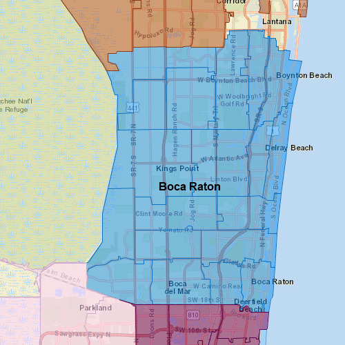 Boca Raton Zip Code Map My Take How Do We Throw These Bums Out BocaRaton Min 