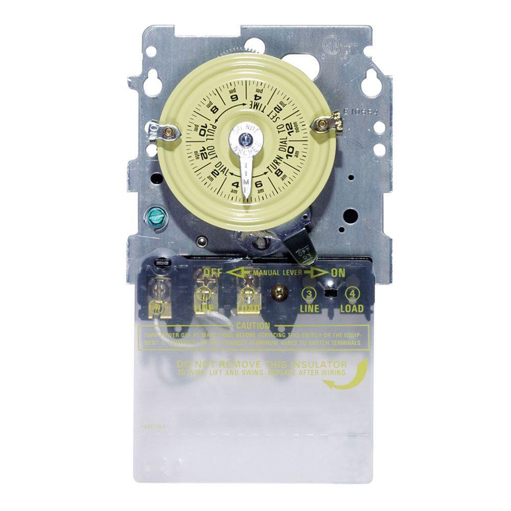 Intermatic 24-Hour Mechanical Time Switch 120v (Mechanism only)