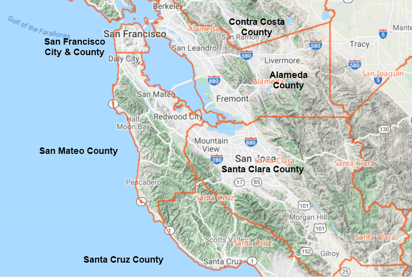 Bay Area San Mateo San Mateo County 