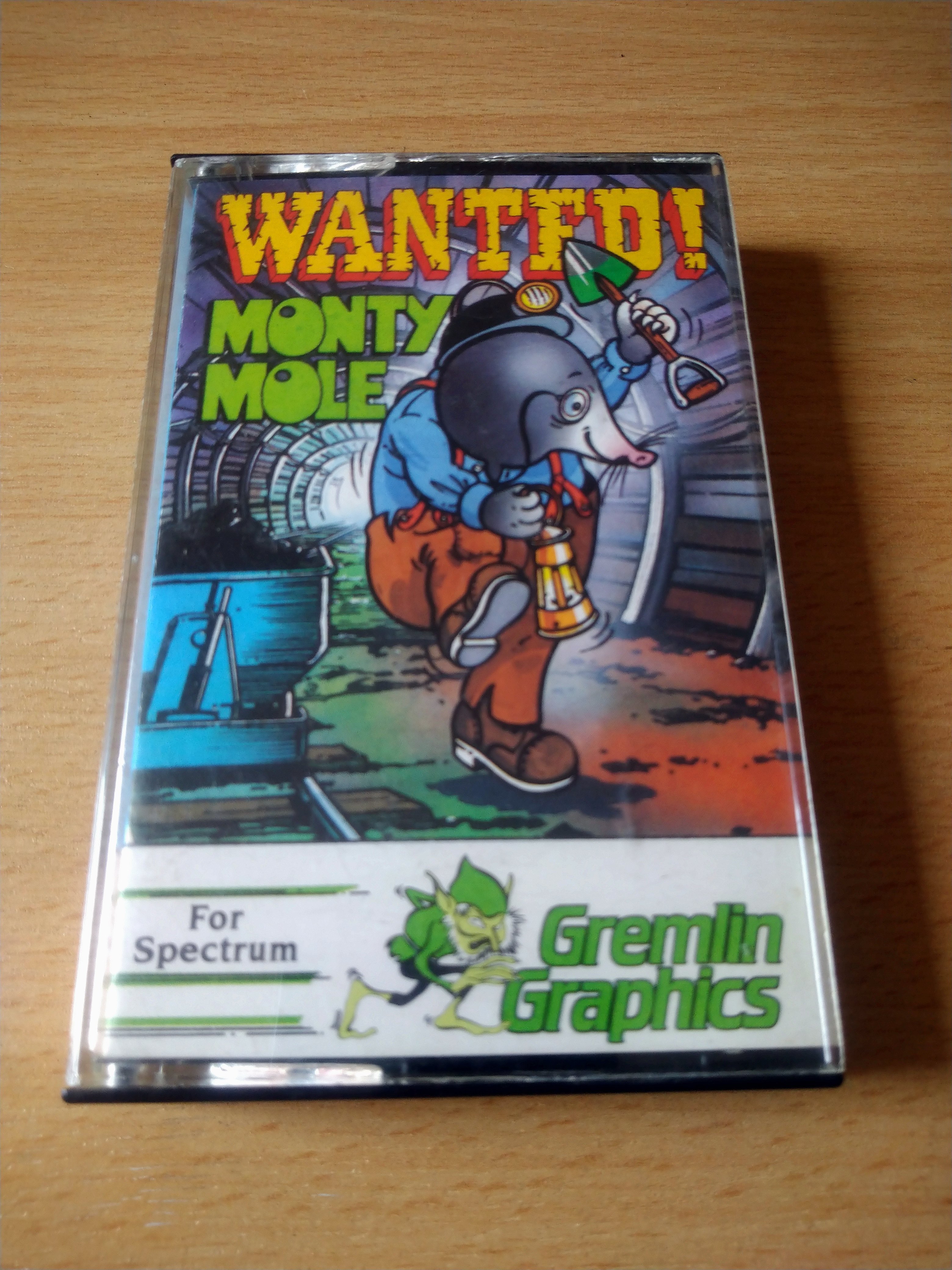 Wanted: Monty Mole for Sinclair ZX Spectrum 48k by Gremlin