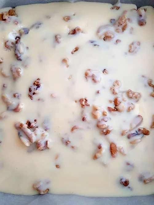 condensed milk layer