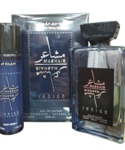 عطر مشاعر انديغو الازرق MASHAIR INDIGO من فن الابداع حجم 100 مل