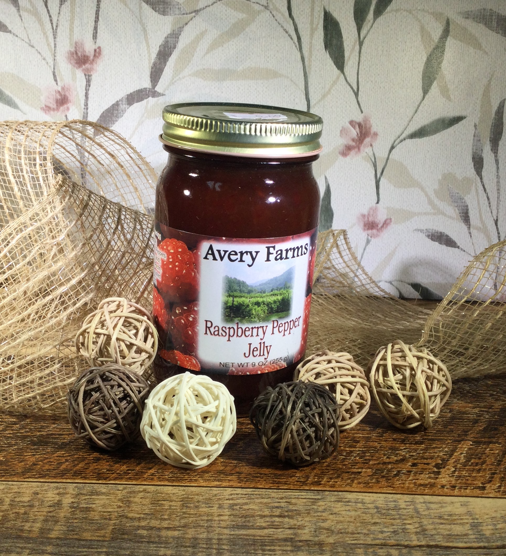 Avery Farms Raspberry Pepper Jelly Poppy's Wildcraft, LLC