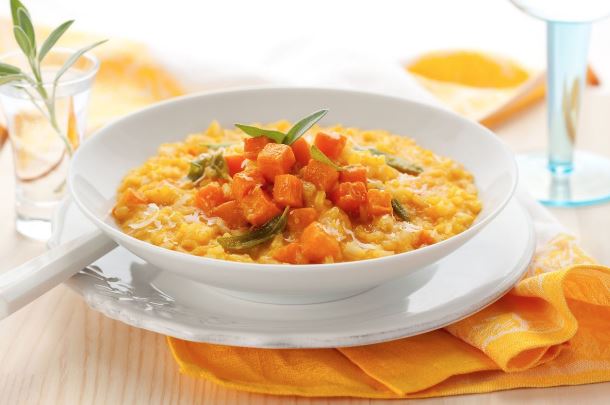 Pumpkin risotto
