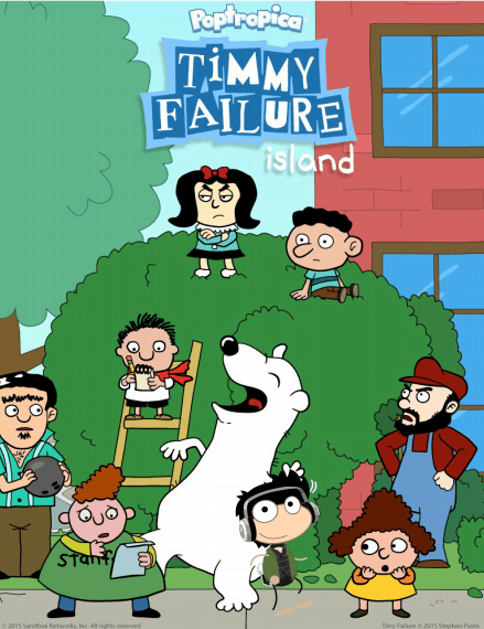 A Timmy Failure Poster & Whoopsie Survival Strategy