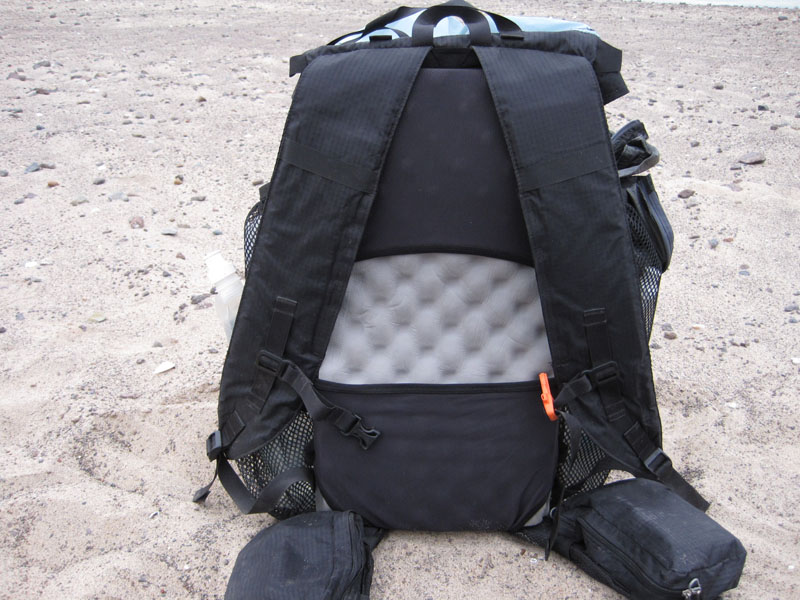 suspended mesh backpack