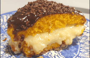 BOLO DE CENOURA DOIS AMORES - FOFINHO E MUITO FÁCIL
