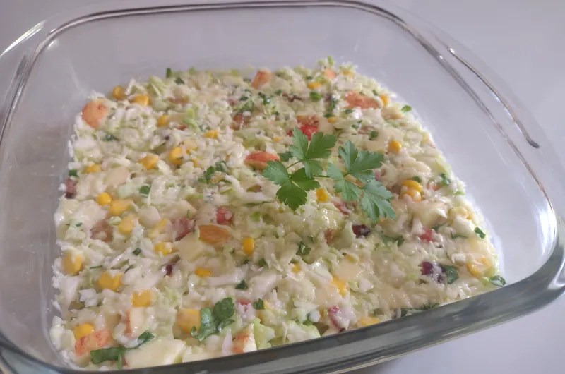 SALADA DE REPOLHO DIFERENTE - SIMPLES E RÁPIDA