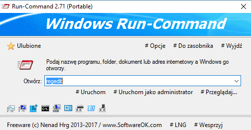 Run Command Portable Run-Command 6.41 Portable - Portable info PL