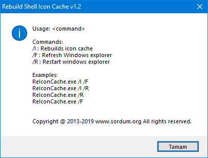 Rebuild Shell Icon Cache