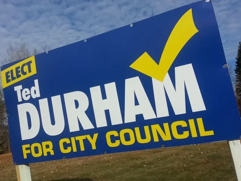 Calgary Election Portable Signs