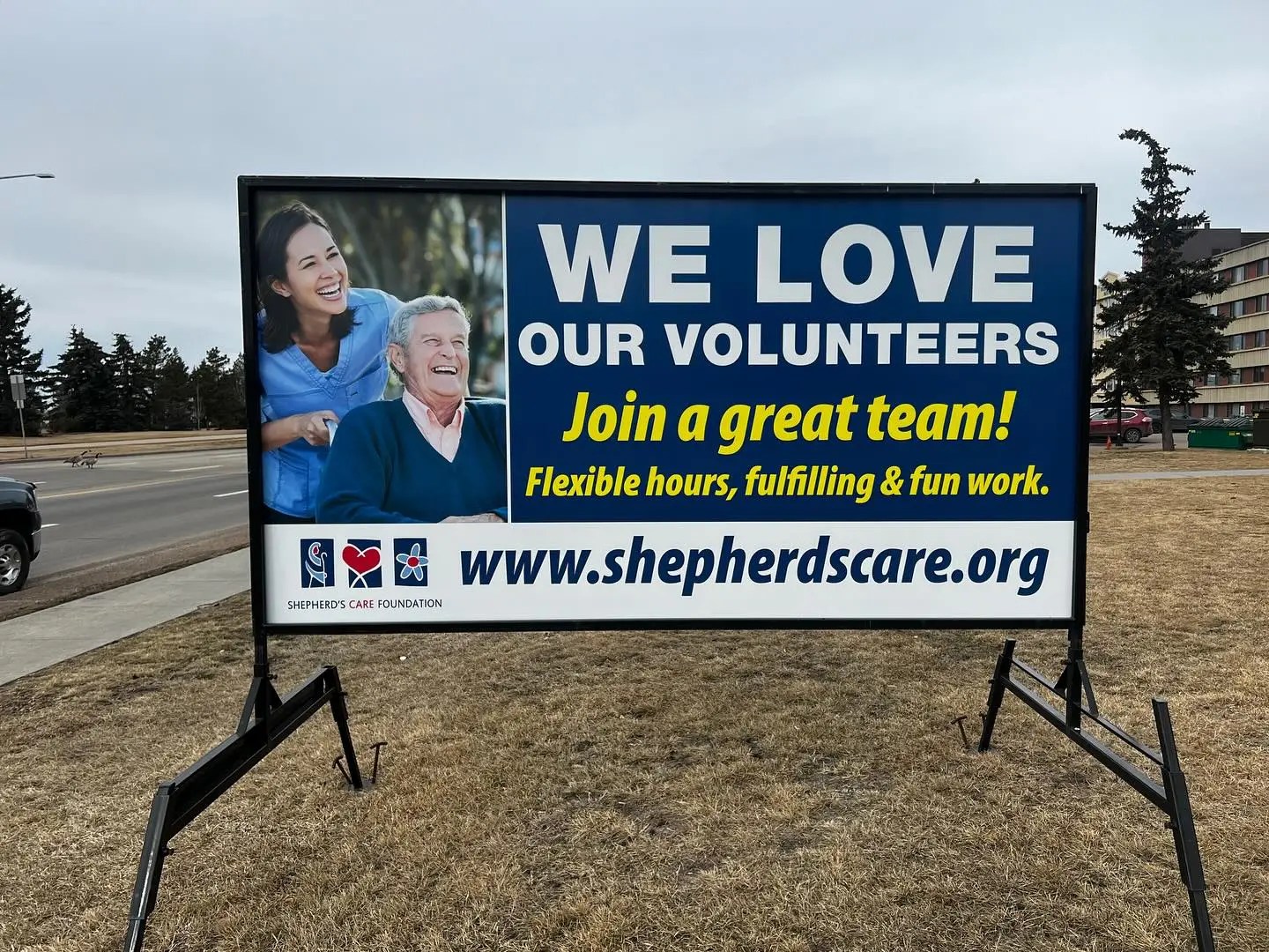 Calgary Non-Profit Portable Signs