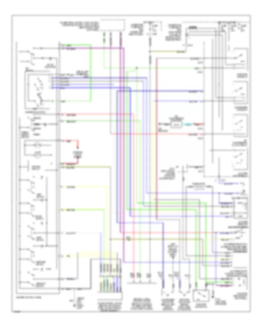 All wiring diagrams for acura integra ls 2001 model