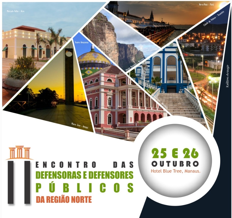 Read more about the article Encontro das Defensoras e Defensores Públicos da Região Norte será nos dias 25 e 26 de outubro