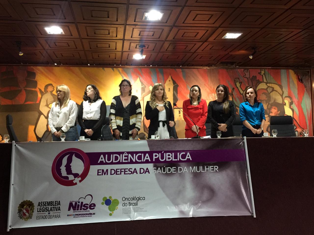 Read more about the article A convite da Deputada Nilse Pinheiro, ADPEP participa de audiência pública na ALEPA em defesa de mais políticas de saúde à mulher
