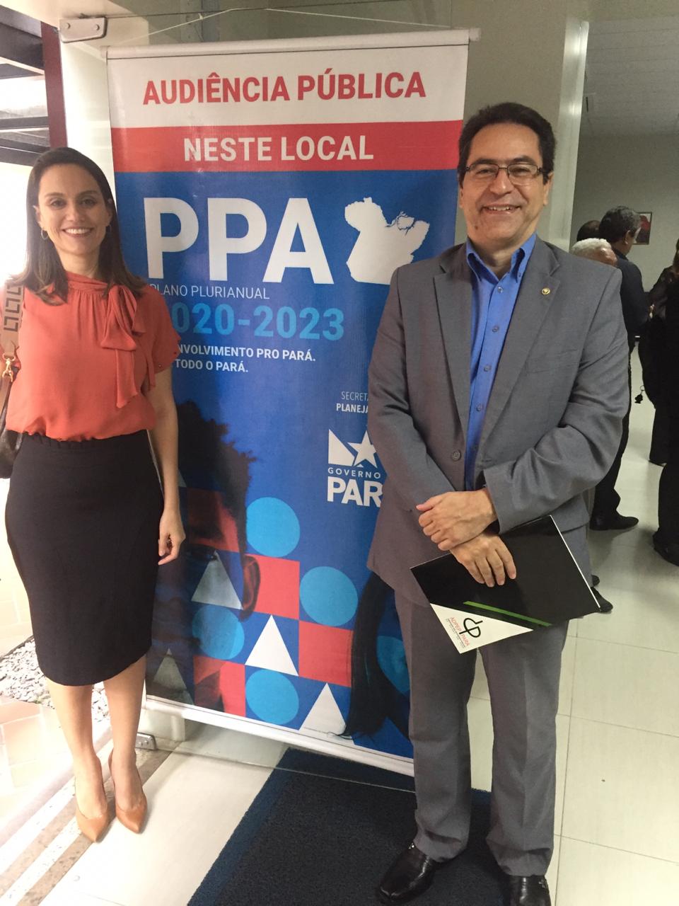 Read more about the article ADPEP vai à 7ª audiência pública sobre o PPA 2020-2023, desta vez em Belém, e pede investimentos na Defensoria Pública