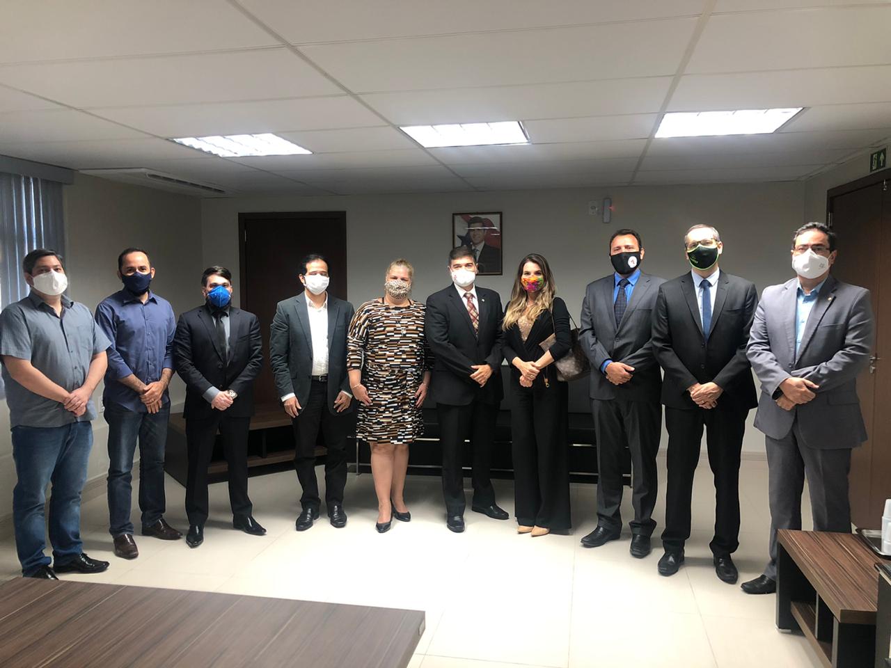 Read more about the article Representantes classistas das carreiras da Magistratura, Ministério Público, Defensoria Pública, Advocacia Pública (PGE) e SINDFISCO participam de reunião com a equipe técnica do IGEPREV