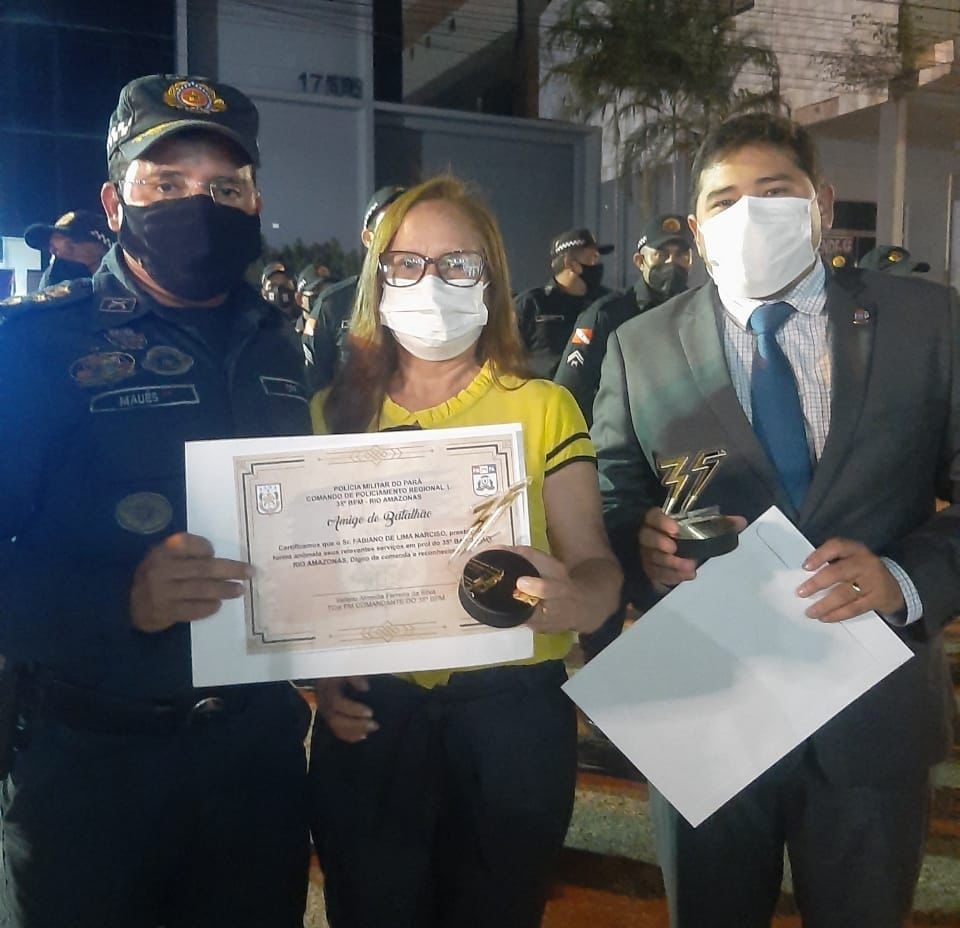 Read more about the article Defensor Público de Santarém Fabiano de Lima Narcizo recebe título de Amigo do 35º Batalhão Rio Amazonas