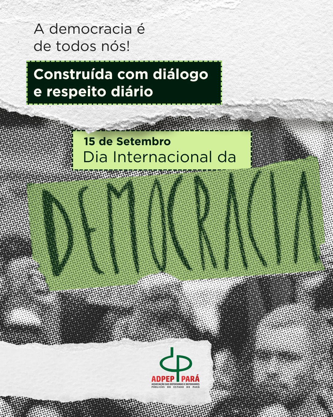 Read more about the article 15 de Setembro – Dia Internacional da Democracia