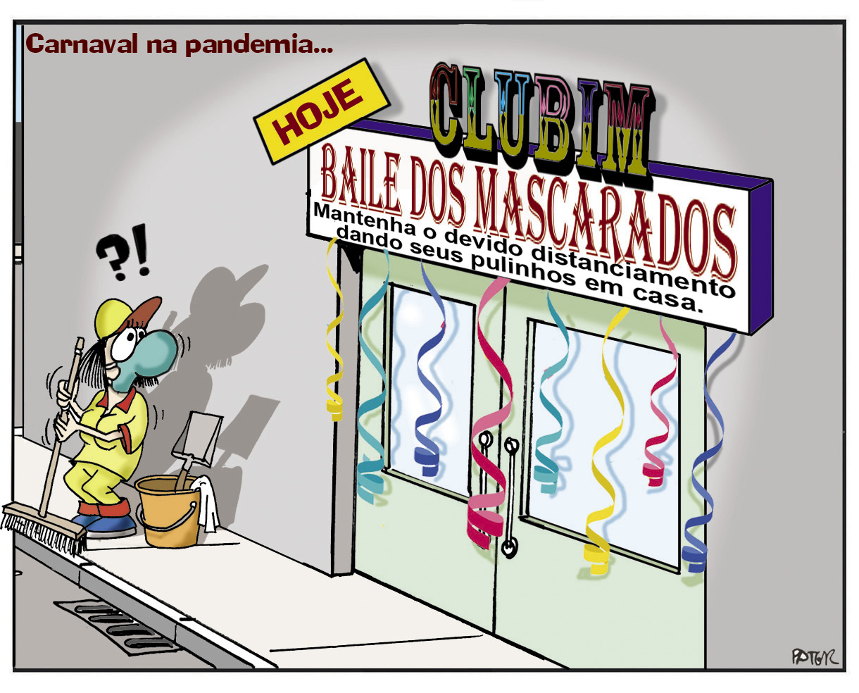 Charge do Pater Carnaval