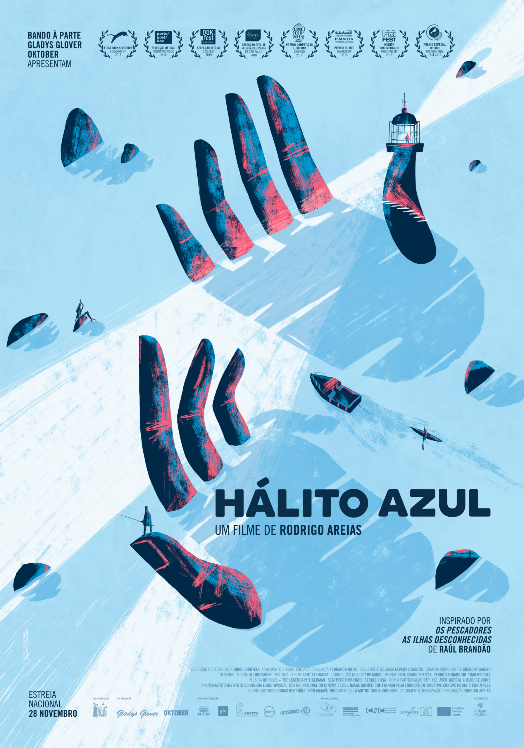 cartaz de Hálito Azul