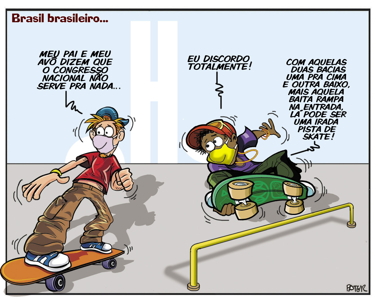 Charge do Pater Congresso Nacional