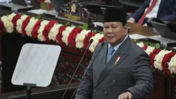Presiden Prabowo Subianto menyampaikan pidato resmi dalam forum kenegaraan, jelang kehadirannya di Sidang Majelis Umum PBB 2025.