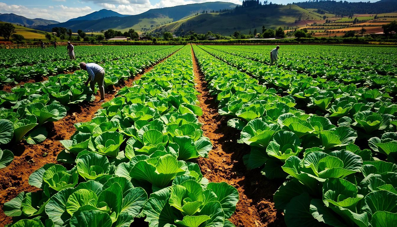 Cabbage cultivation techniques in Kenya