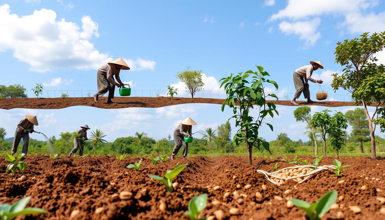 Groundnut Farming Process
