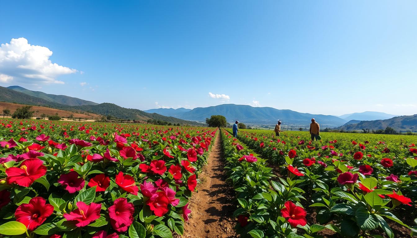 Hibiscus Farming in Kenya