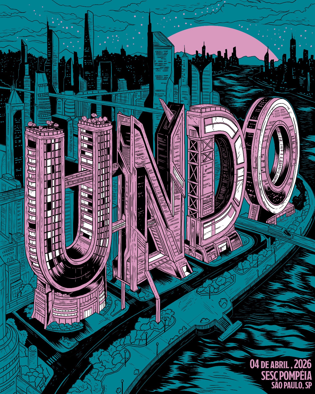 Banda Undo em Sampa