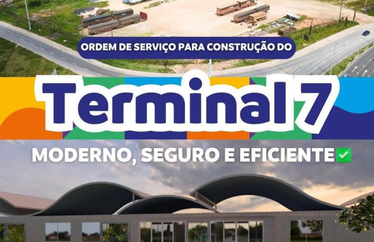 PREFEITURA AO VIVO  Prefeito David Almeida assina ordem de serviço para a construção do T7, na Zona Norte