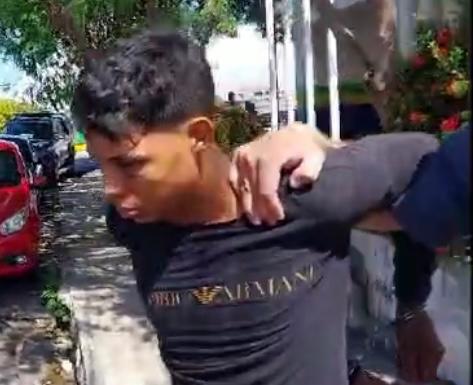 MATADOR CONHECIDO COMO “CAÇULA” É PRESO NO CENTRO DE MANAUS