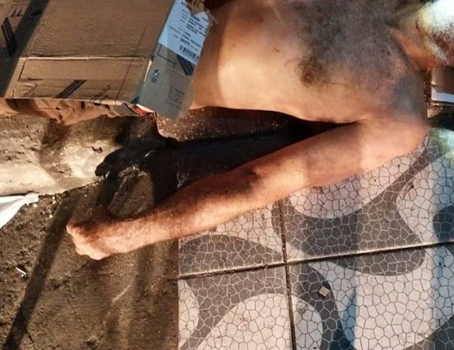 HOMEM É ENCONTRADO M0RTO NO CALÇADÃO DA MANAUS MODERNA; IMAGENS FORTES