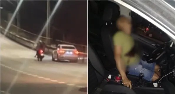 VÍDEO: Motorista de aplicativo é crivado de bala por motoqueiros  enquanto dirigia na Av. das Flores