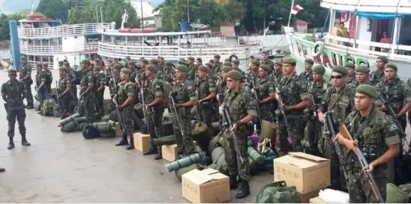 Tropas federais vão reforçar eleições em 38 cidades do AM