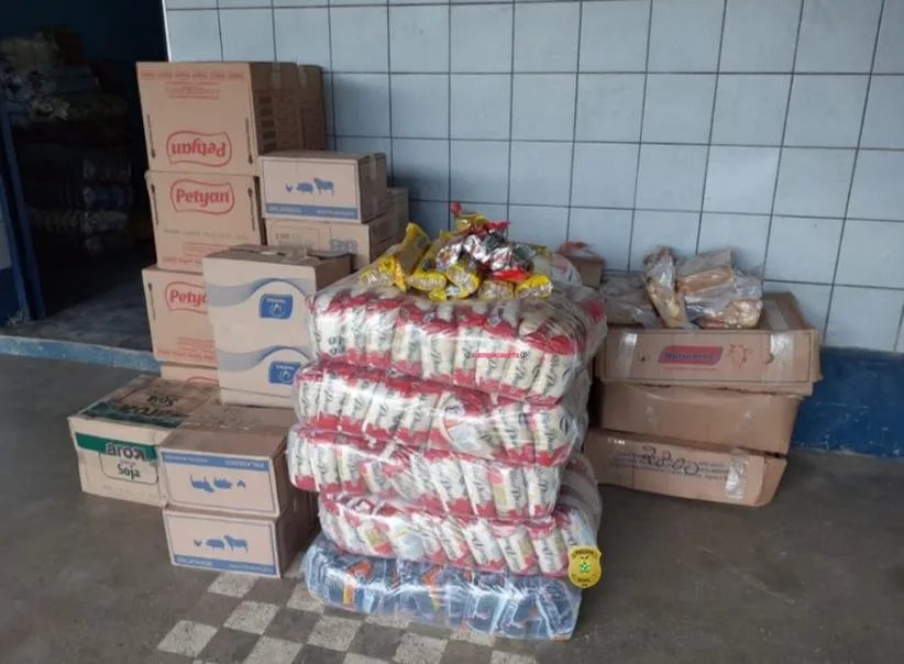 Polícia prende homem que desviava merenda escolar de crianças no interior do Amazonas