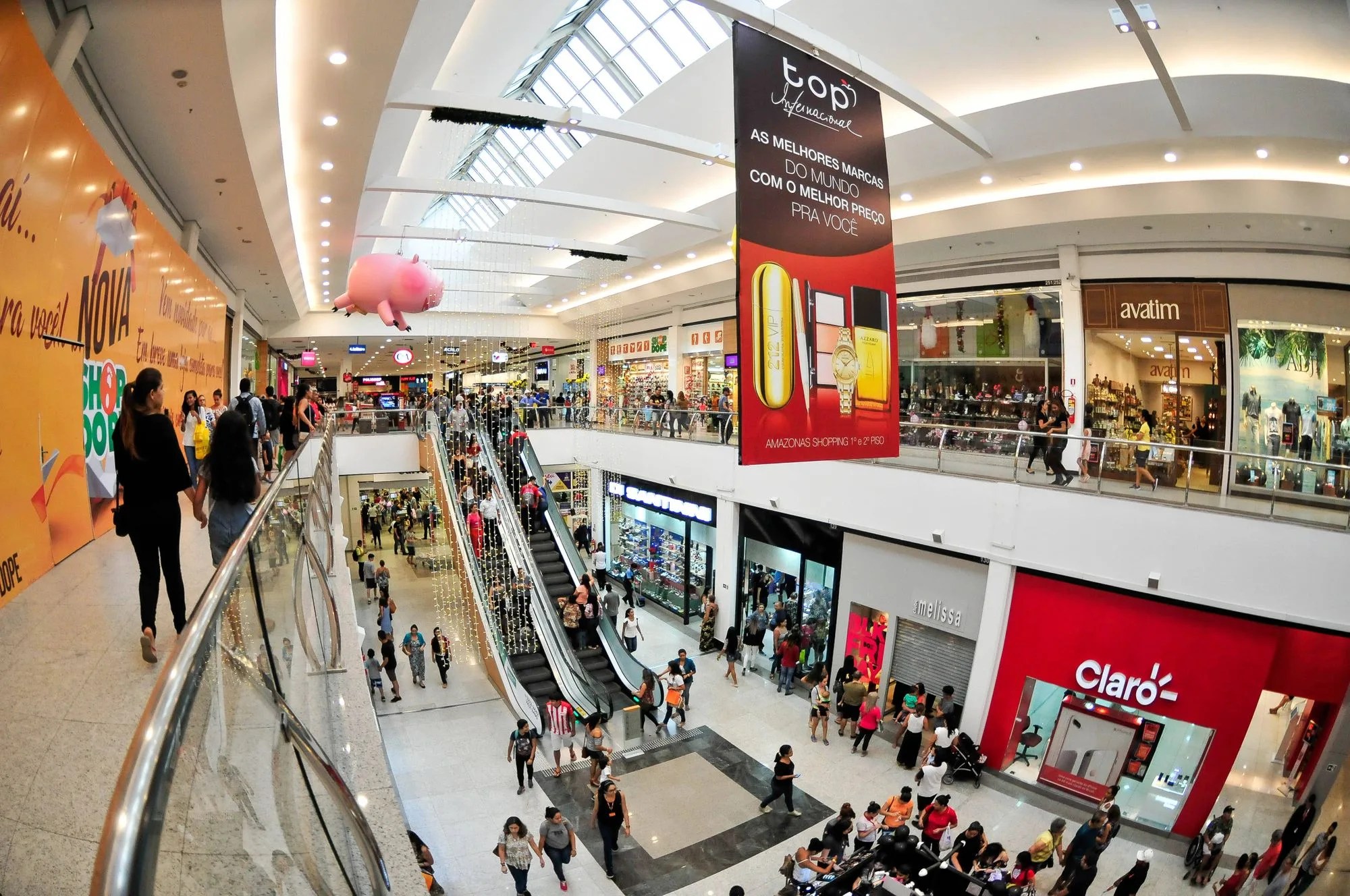 Shoppings de Manaus estão confiantes com as vendas do Dia dos Pais