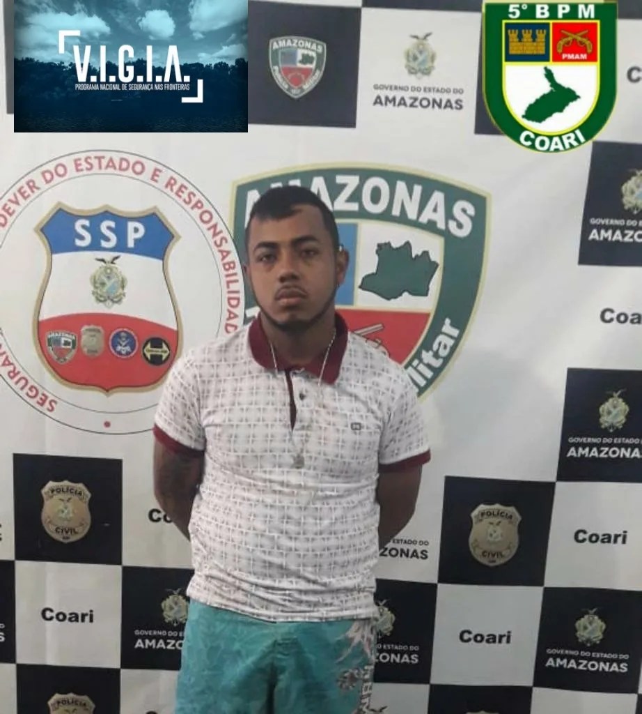 ‘Playboy’ é preso após roubos no interior do AM